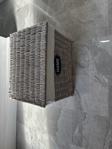 Large basket with lining and - basket,
