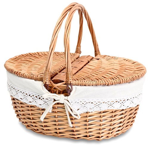 Large wicker picnic - large,