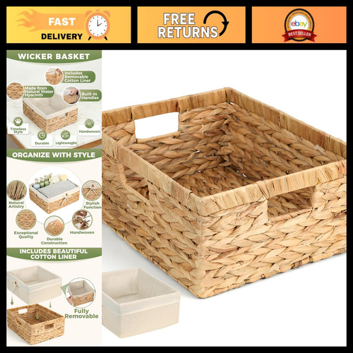 Natural woven wicker - natural,