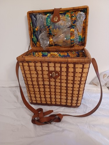 Vintage woven wicker - woven, rattan
