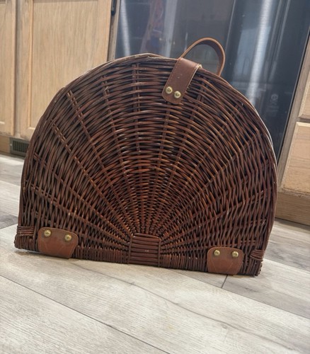 Vintage large wicker picnic - vintage,