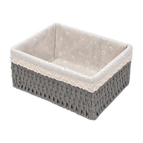 Large wicker storage basket - wicker,