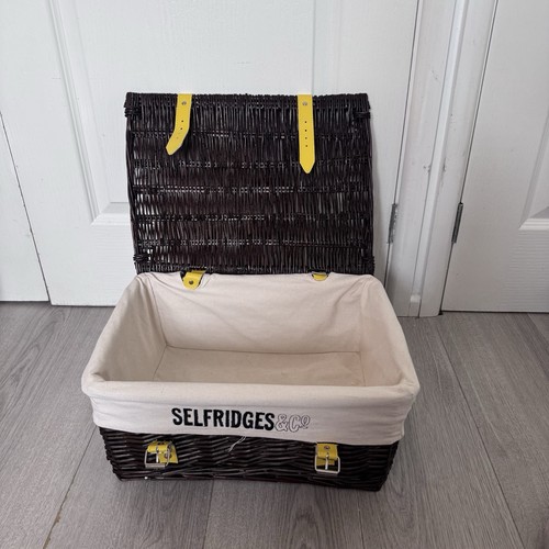 Selfridges large hamper basket - selfridges,