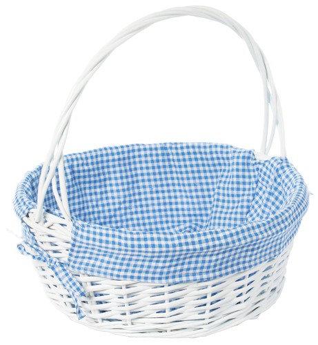 Wicker gift basket - wicker,