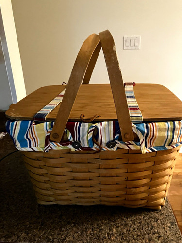 Large longaberger picnic - longaberger,