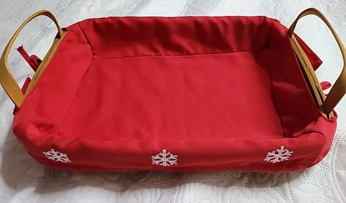Bread basket with liner big - bread,