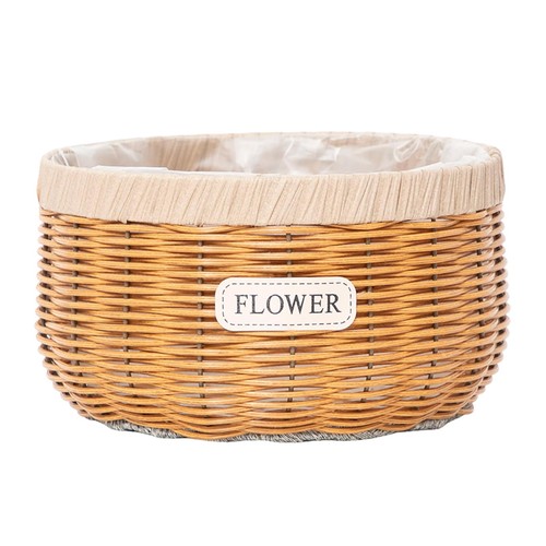 Storage basket khaki faux - storage,