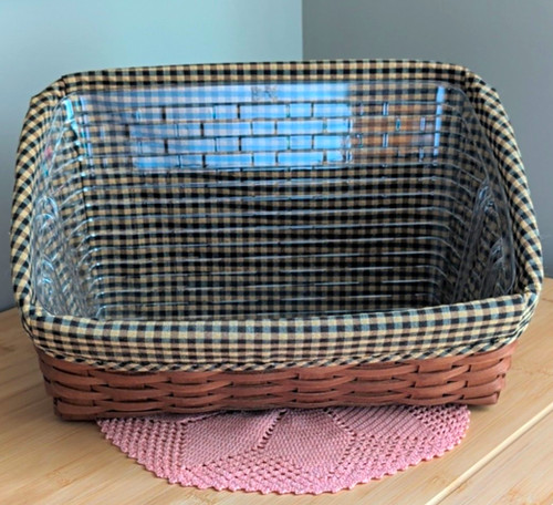 Longaberger rich brown large - brown,