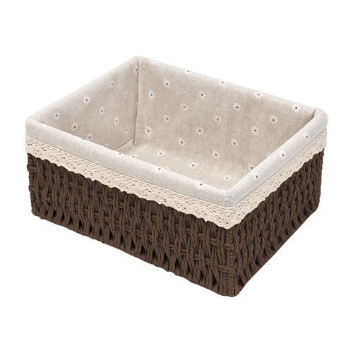 Large wicker storage basket - wicker,