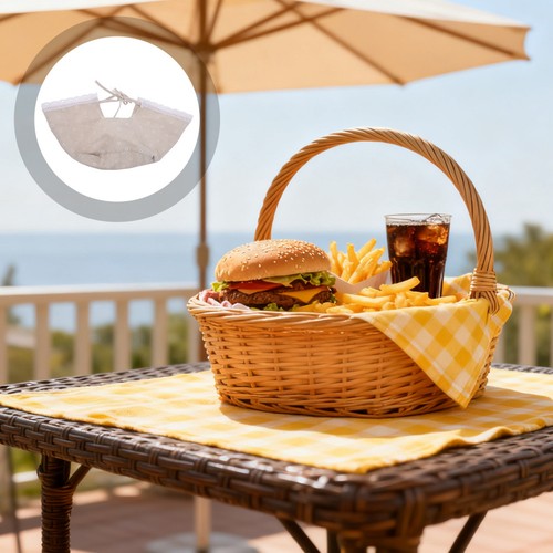 Large fabric basket liner - large,