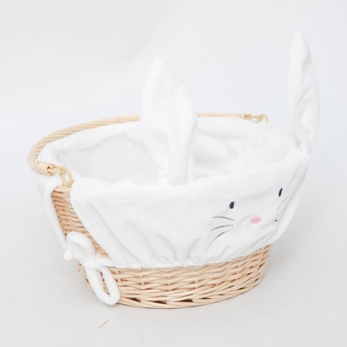 Easter bunny basket handwoven - easter,
