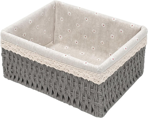 Large wicker storage basket - wicker,