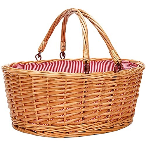 Large wicker basket - large,
